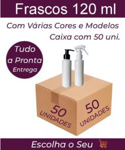 Frasco 150 ml 50 unidades (teste)